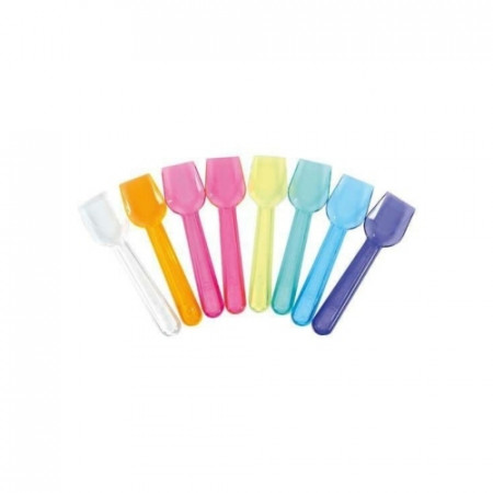 Ice cream spoons, multicolors