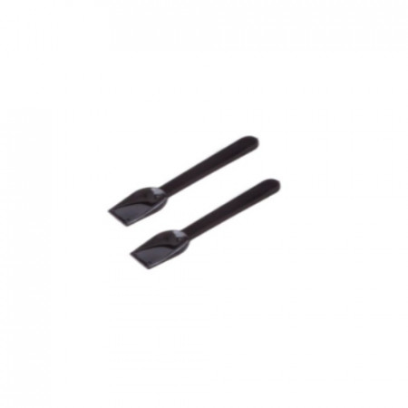 Ice cream spoons, black