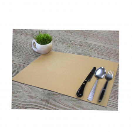 Kraft table mat