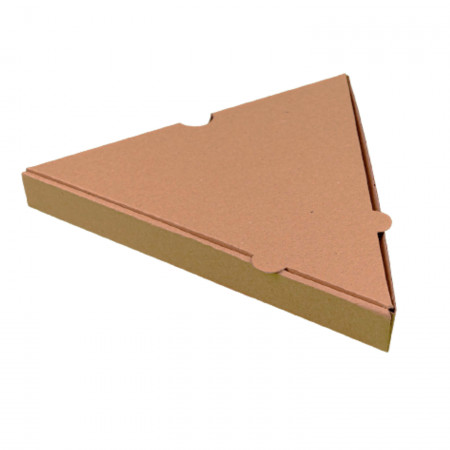 Carboard pizza slice, covered