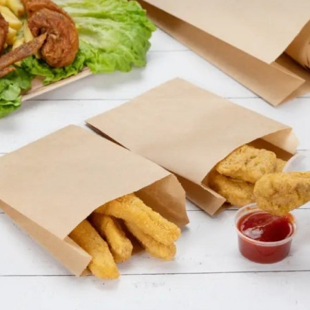 Pungi harti nuggets, cookies, cartofi prajiti