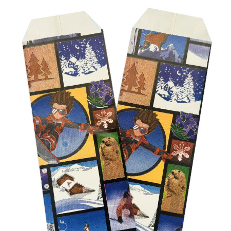 NOU Punga tacam alba, ski